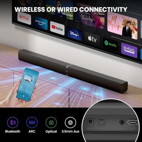 Mzeibo dual configuration home theater speakers close up