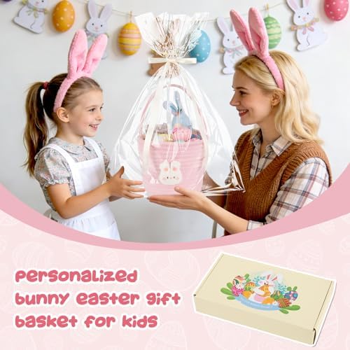 OIAHOMY kids gift basket packaged inside its premium presentation box with included ribbon and gift bag