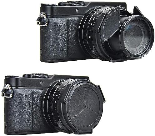 JJC replacement DMW-LFAC1 auto lens cover retracted closed position