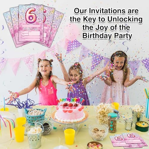 Close up view of the shimmering rainbow metallic foil on the pink stationery card