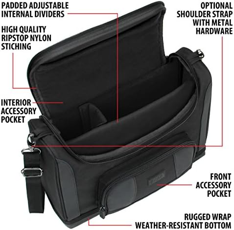 USA Gear travel bag Microsoft Surface Pro shoulder strap and handle