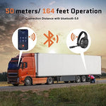 Eksa H1 wireless headset with AI microphone side view