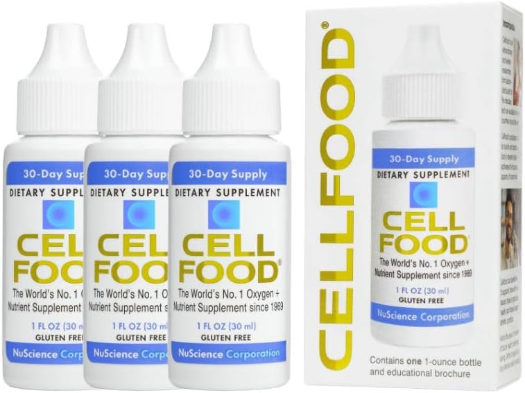 Cellfood Oxygen Boost, 1 fl oz - Liquid Oxygen Supplement for Lymphatic Drainage, Altitude Sickness, Jet Lag, Fatigue, Headaches, Hangovers & Energy - Gluten Free, Cert. Kosher - Makes Over 22 Quarts - Image 11