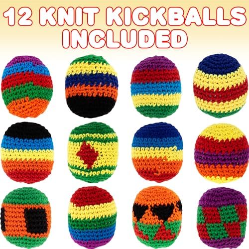 Assorted colors of ArtCreativity cotton hacky sacks