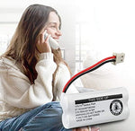 Dimensions and specifications layout of the Kruta telephone handset battery pack.