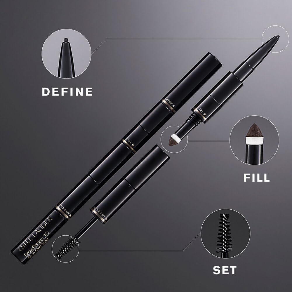 Sponge tip powder applicator portion of the premium brow makeup tool