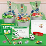 USA imported soccer party supplies invitation cards package layout