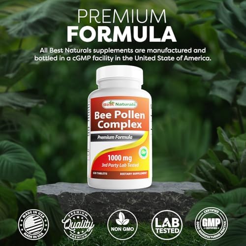 Best Naturals 120 tablets daily dietary supplement bottle closure