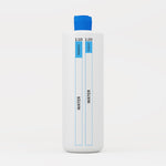 We Love Doodles dilution bottle pack showing instructions to add water first