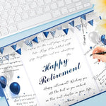 Roetyce officially retired badge decoration on guest book