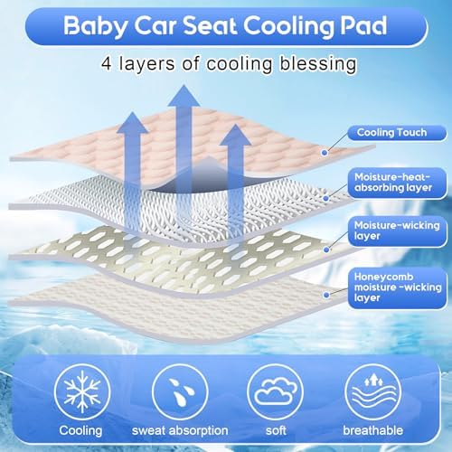 Kaseeous infant car seat liner installed in a stroller