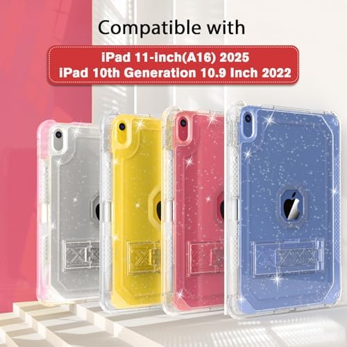 ZoneFoker protective tablet cover translucent back panel highlighting integrated kickstand functionality