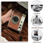 WOGOZAN aluminum alloy lens cap with internal sponge padding for instant camera lens protection.