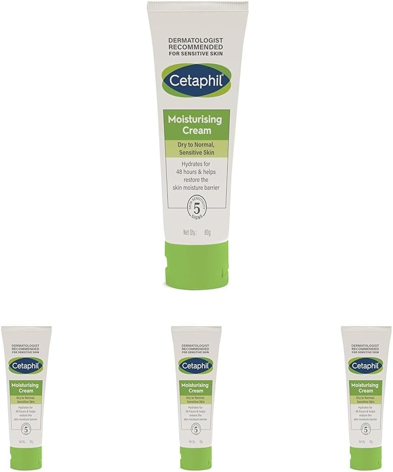 Cetaphil Moisturising Cream 453 g for Dry & Sensitive Skin | 48H Hydration with Almond Oil, Niacinamide & Panthenol | Rich Fragrance and Paraben Free Moisturiser, Prevents Moisture Loss & Repairs Skin Barrier | Dermatologist Recommended - Image 12