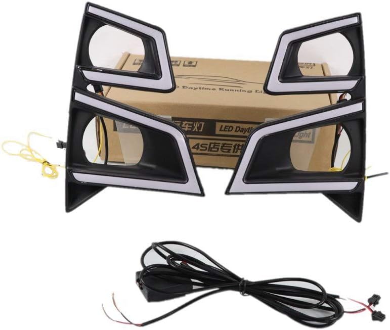 July King LED Daytime Running Light front view on Isuzu D-Max