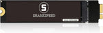 S Sharkspeed 512GB SSD front view showing M.2 connector interface