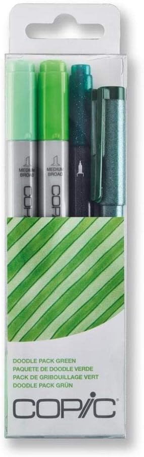 Copic Ciao Alcohol Markers People Doodle Kit, 5 Markers + 2 Multiliners Set | Dual-Tip Art Marker Set for Artists, Blendable Ink for Coloring, Drawing & Illustration - Premium Artist Set - Image 11