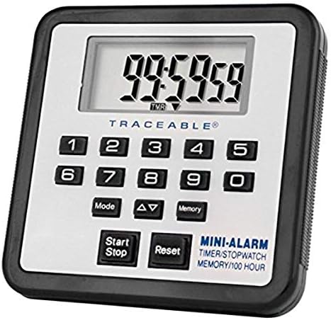 Control Company 5021 Traceable 100-Hour Mini-Alarm Timer and Stopwatch - Image 2