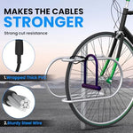Cables utilized for hanging home decorations and lights