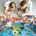 IFLOVE educational learning puzzle for toddlers age 3 to 5 years old