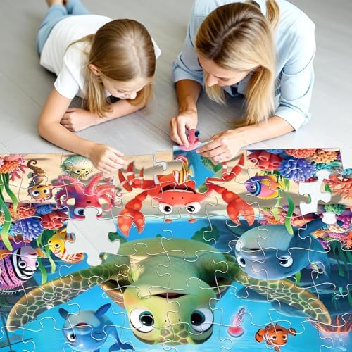 IFLOVE educational learning puzzle for toddlers age 3 to 5 years old
