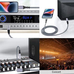 Qimiaous high fidelity audio cable packaging and product