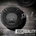Pyle universal OEM replacement car speakers packaging box and authentic pro audio branding