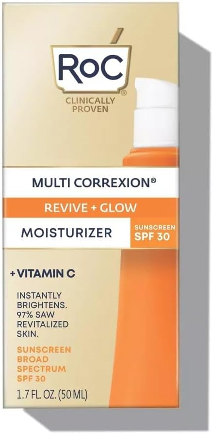 Back label of RoC Multi Correxion sun protection directions and warning details