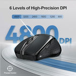 Packaging contents displaying premium imported rechargeable computer peripherals