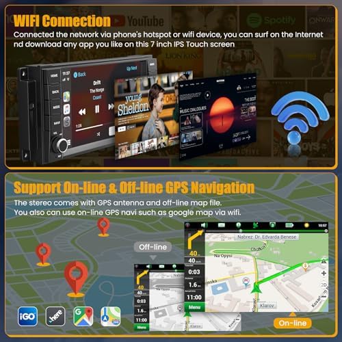 High resolution screen detail of Adapter-Universe Android 13 stereo
