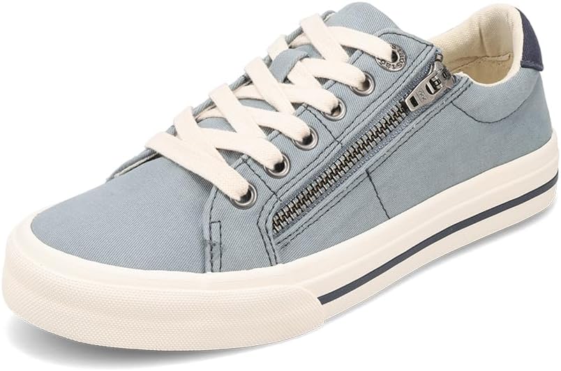 Taos Z Soul Women's Sneaker - Stylish Platform Sneaker with Removable Footbed, Arch Support, Premium Cushioning, Lace-Up Adjustability, and Easy Access Zipper - Image 13