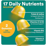 Close up of SmartyPants prenatal multivitamin texture