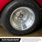Flitz concentrated cream protecting fiberglass and plastic surfaces from oxidation