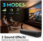 Bluedee soundbar wall-mounted installation example