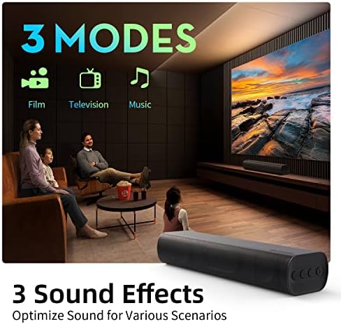 Bluedee soundbar wall-mounted installation example