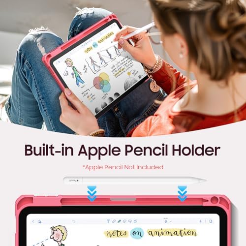 Fintie slim profile case showing precise port cutouts and volume button extensions