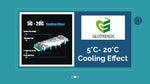 Product packaging content display featuring two complete sets of heatsinks, thermal pads, and mounting rings.