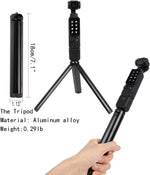 Leenconghui aluminum alloy mini tripod base with rubber feet