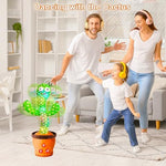 Educational baby gift set featuring the FXI dancing talking cactus