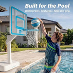 GoSports Size 3 and Size 6 pool basketballs side by side