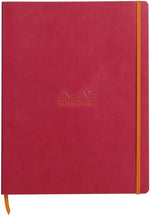 RHODIA 117710C - Purple Flexible Notebook - A4+ - Lined - 160 Detachable Pages - Ivory Clairefontaine Paper 90 g/m - Bookmark, Elastic Closure - Faux Leather Cover - Rhodiarama Collection - Image 9