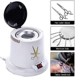 High temperature dry heat sterilizer for metal scissors and tweezers