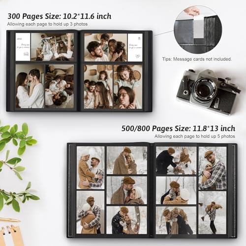 Popotop baby memory album showing archival safe dust resistant plastic pockets