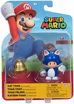 Four inch Cat Toad collectible figure showing poseable articulated joints