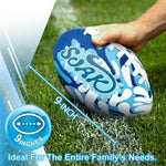 High visibility blue and white SOAK outdoor family pool toy