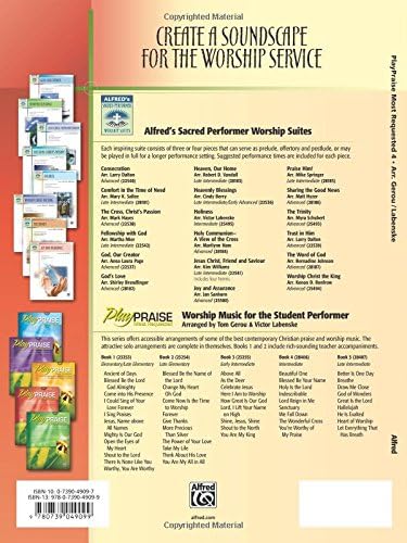 Play Praise Most Requested - Book 4- Piano - Intermediate Level - Image 3