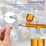 Using the precision wire tools to clear a motorcycle carburetor pilot jet passage