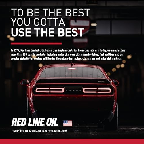 Red Line powersports fuel treatment bottle back label with directions