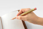 Travelers company brass pencil refill made in Japan label