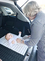 Close up of Baby Bright waterproof backing material